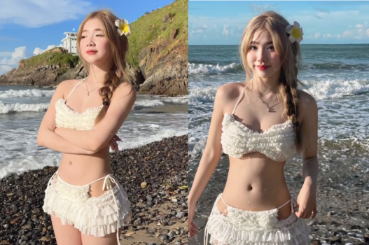 Em Ngọc Diễm sugar baby da trắng mê hoặc