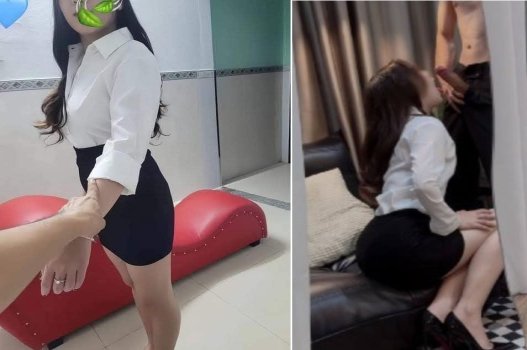 Nữ thư ký dâm loạn ngủ với quản lý và sếp lớn